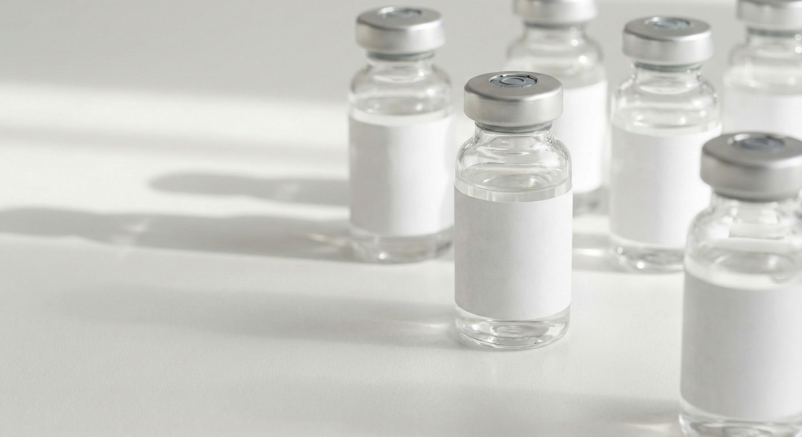 Peptide vials